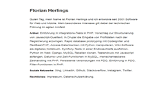 Desktop Screenshot of florianherlings.de
